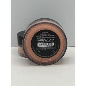 bareMinerals Original‎ mineral Veil Setting Powder, Tinted Tan Deep LOT of 2